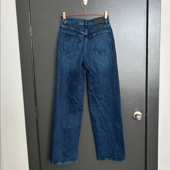 NWOT Madewell the perfect vintage wide leg Blue Jean Sz  27 tall - Picture 7 of 10